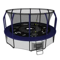 Батут UNIX line SUPREME GAME 12 ft (blue) Батут UNIX line SUPREME GAME 12 ft (blue)