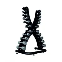 Стойка в комплекте с гантелями