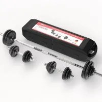 Набор гантелей и штанга UNIXFIT в кейсе 50kg