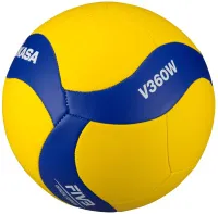 Мяч волейбольный Mikasa V360W, жёлтый-синий
