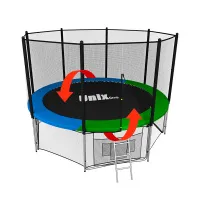 Батут UNIX line Classic 8 ft (outside) Батут UNIX line Classic 8 ft (outside)