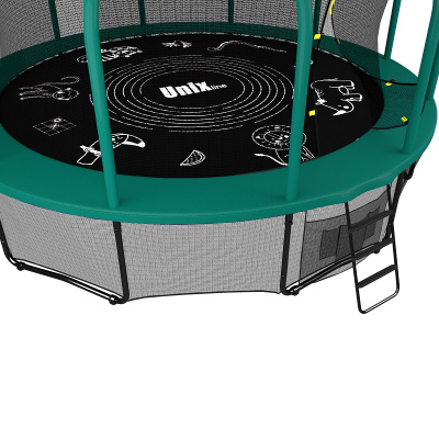 Батут UNIX line SUPREME GAME 12 ft (green) Батут UNIX line SUPREME GAME 12 ft (green)