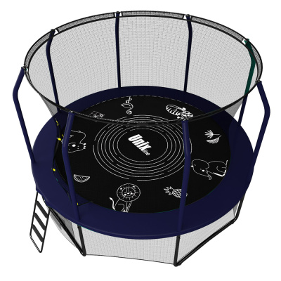 Батут UNIX line SUPREME GAME 10 ft (blue) Батут UNIX line SUPREME GAME 10 ft (blue)