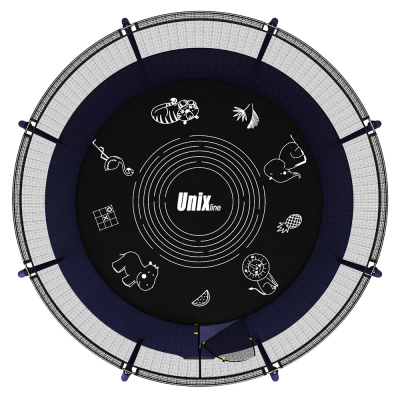 Батут UNIX line SUPREME GAME 10 ft (blue) Батут UNIX line SUPREME GAME 10 ft (blue)
