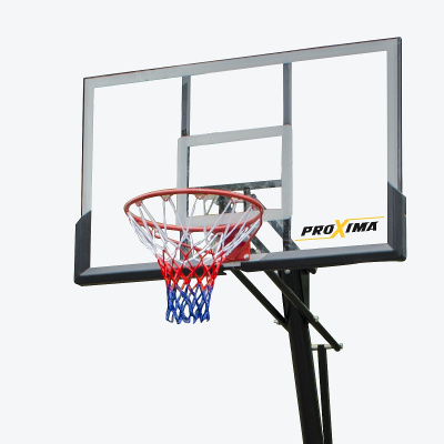 Мобильная баскетбольная стойка Proxima 50",акрил, арт. S024