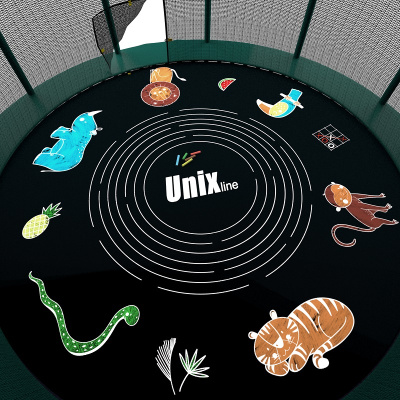 Батут UNIX line SUPREME GAME 12 ft (green) Батут UNIX line SUPREME GAME 12 ft (green)