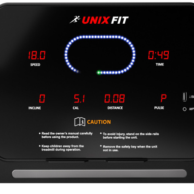 Беговая дорожка UNIXFIT ST-630R Black Беговая дорожка UNIXFIT ST-630R Black