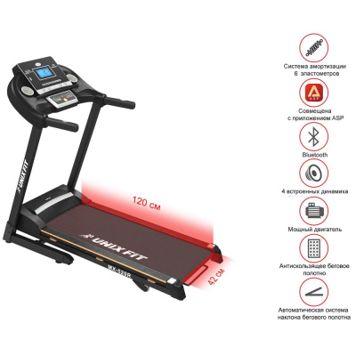 Беговая дорожка UNIXFIT MX-520R