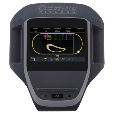 Горизонтальный эллиптический тренажер Octane XR6000 с консолью Smart Горизонтальный эллиптический тренажер Octane XR6000 с консолью Smart