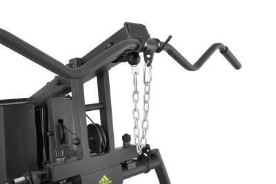 Силовая станция Adidas черно-зеленая