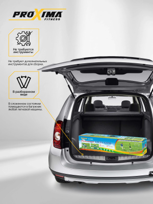 Профессиональные футбольные ворота из стали PROXIMA, размер 5 футов JC-5153