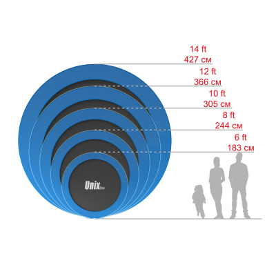 Батут UNIX line Classic 8 ft (outside)