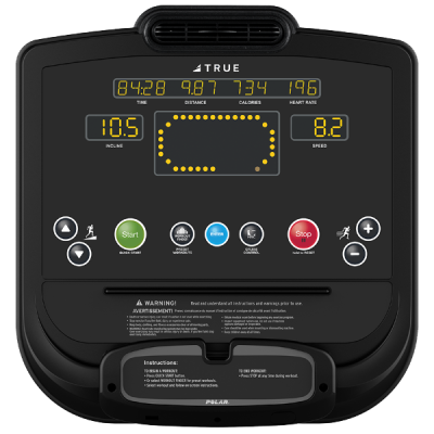 Эллиптический тренажер TRUE XC400 c консолью Emerge Эллиптический тренажер TRUE XC400 c консолью Emerge