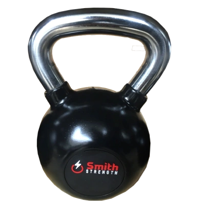 Стальная обрезиненная гиря Smith DB087-4 со стальной рукояткой, Размер: 4кг